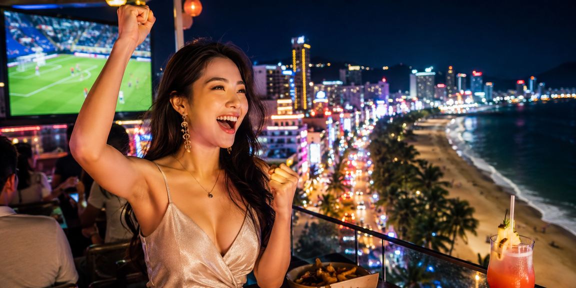 Khách hàng nhận thưởng khuyến mãi đêm tại Nha Trang